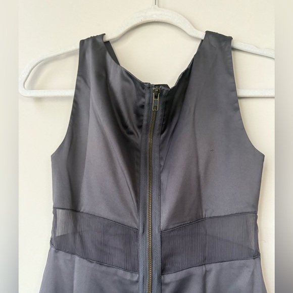 BCBG Gray Embellished Cocktail Dress - Size 2 - Picture 6 of 6